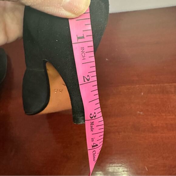 Bottega Veneta Black 7AA Suede Bow  3” Heels Pumps Shoe Classic Designer Italy - Picture 11 of 13